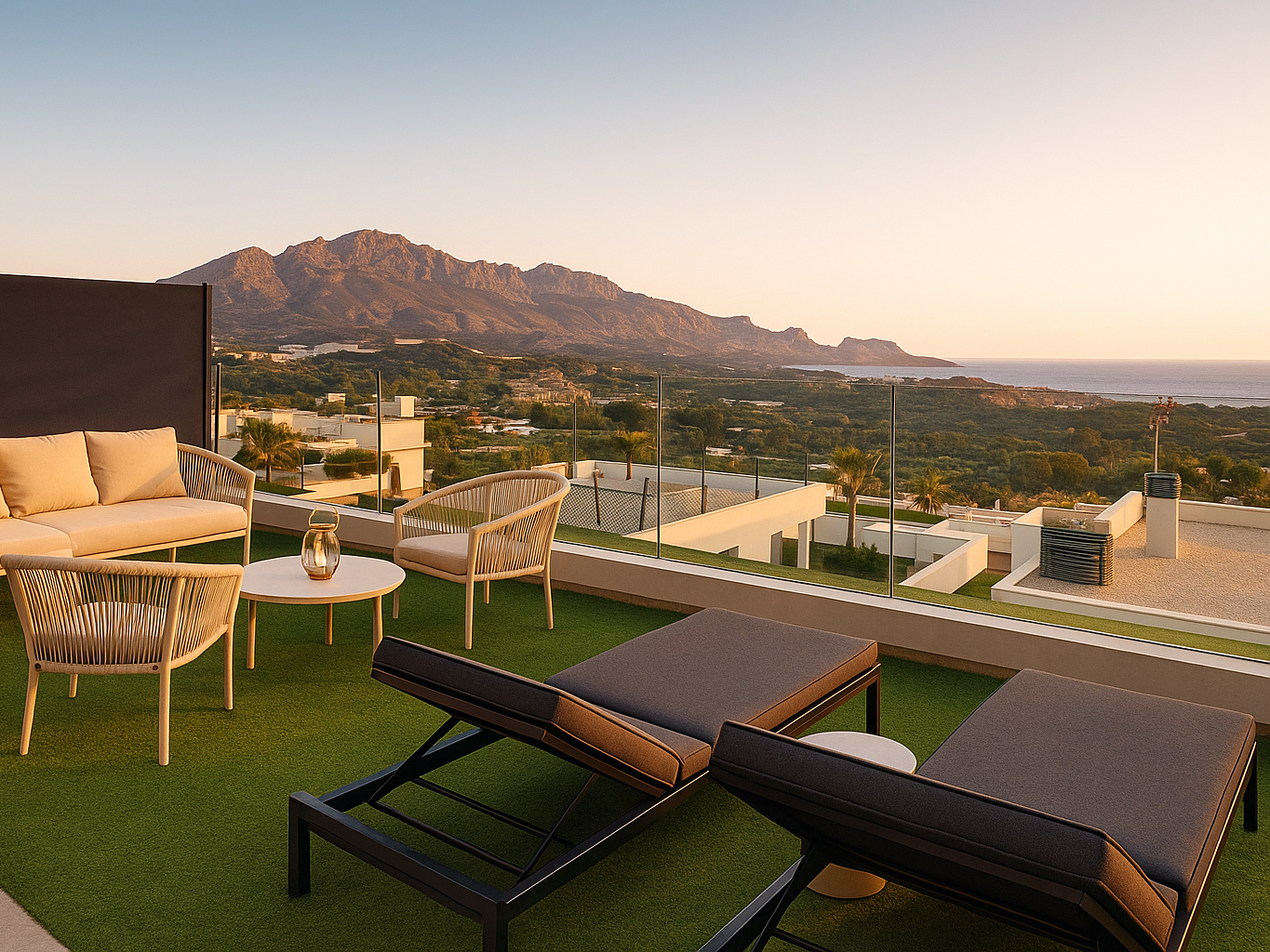 Villa sur deux niveaux avec piscine chauffée et vue spectaculaire – Polop Hills Costa Blanca