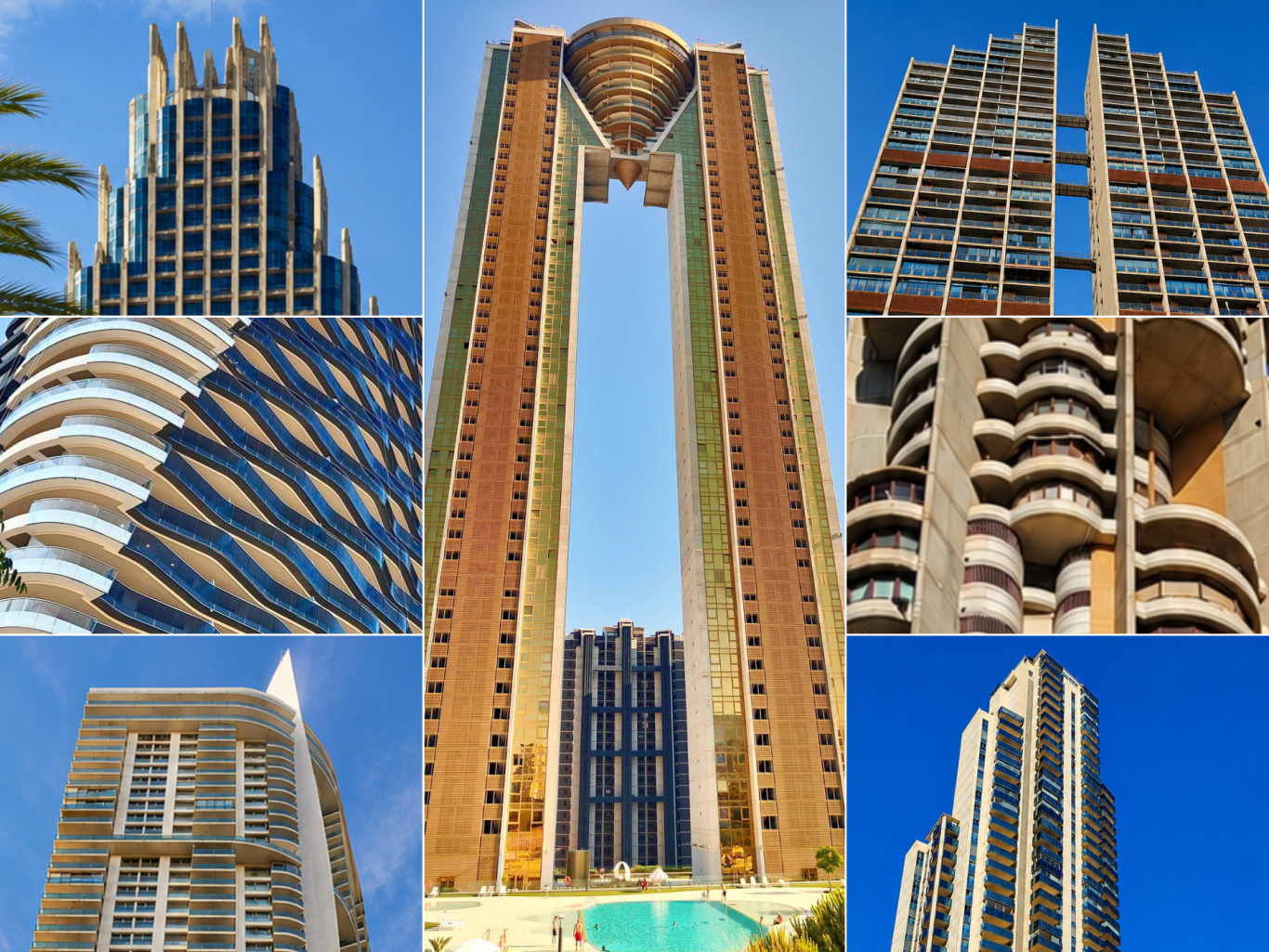 Appartement vue mer au 19e étage – Veracruz Benidorm Appartement Veracruz Benidorm au 19e étage avec terrasse et vue panoramique sur la mer et l’île de Benidorm – première ligne Playa Levante